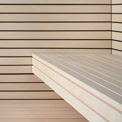 Sauna Bench Design - Floating