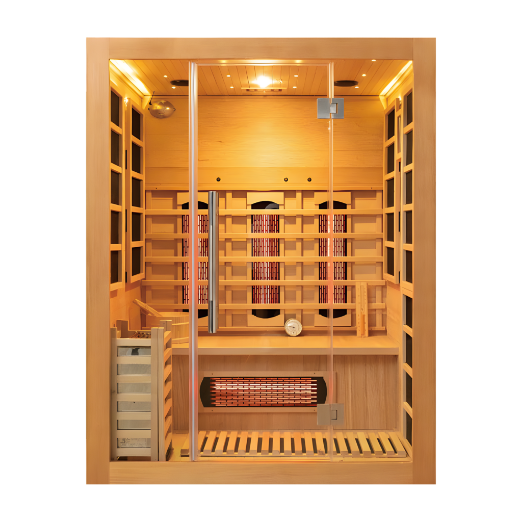 3 person Nallak Indoor Infrared Sauna _ Sisu Thailand