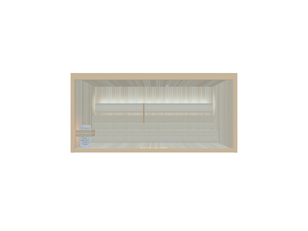 The Narak Indoor Sauna Room – 14 Person