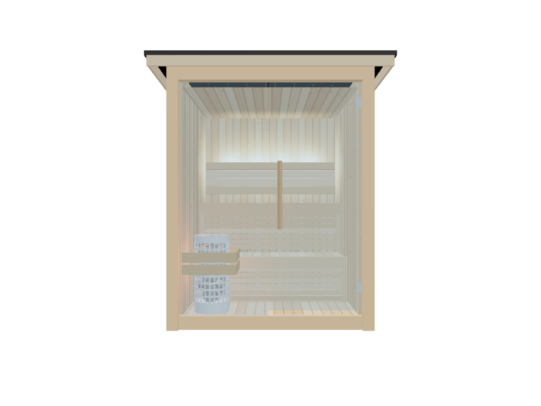 The Fah Outdoor Sauna Room – 2-3 Person