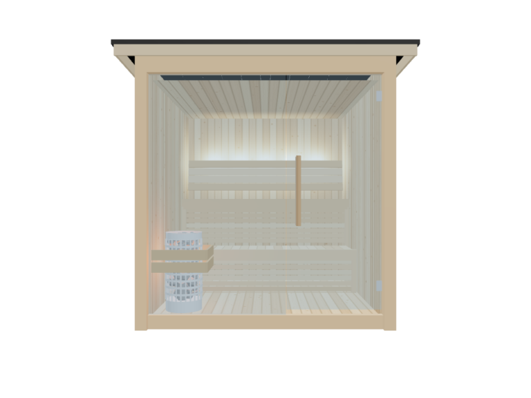 The Fah Outdoor Sauna Room – 4 Person