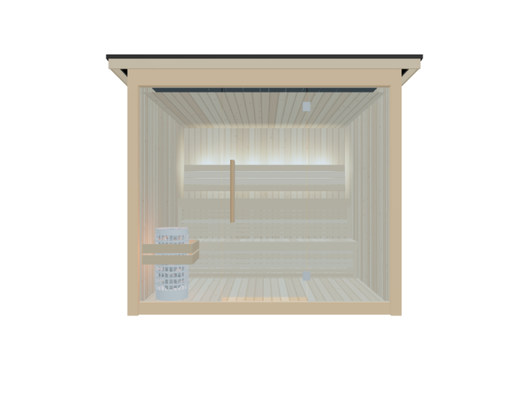 The Fah Outdoor Sauna Room – 6 Person