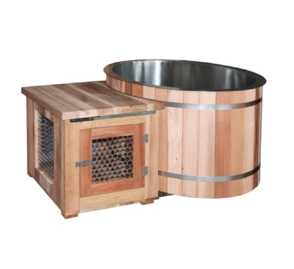 Ice Bath | Red Cedar & Stainless Steel