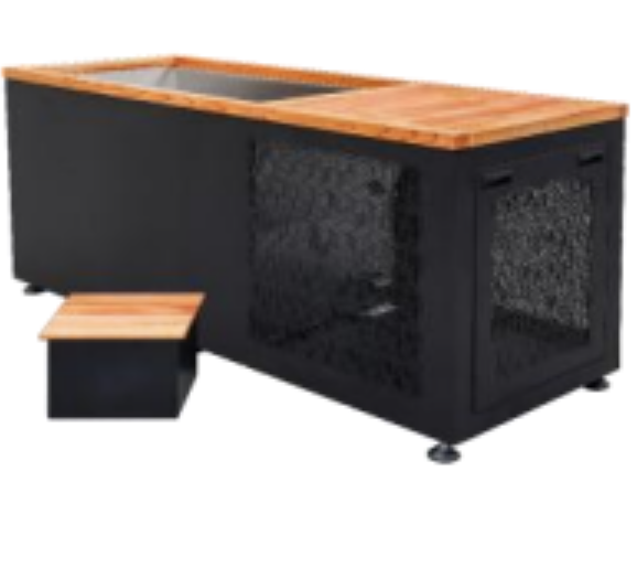 Cedar Ice Bath | Stainless Steel