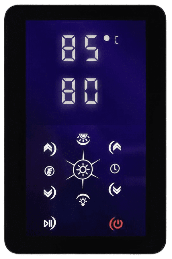 Touchscreen Sauna Heater Control Panel